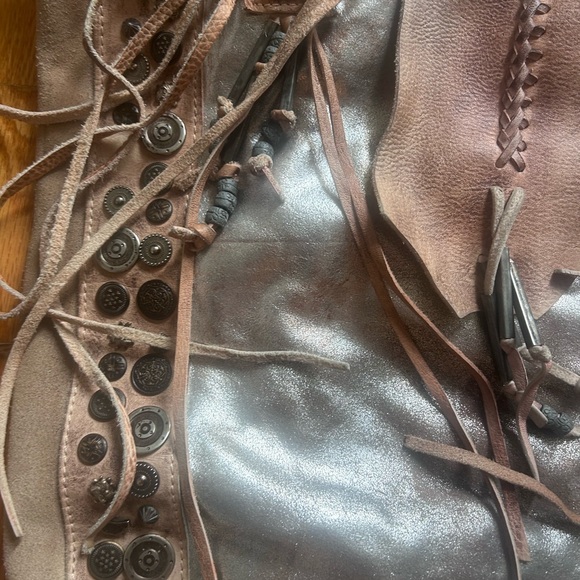 Free People Y2K Boho Chic fringed leather bag - Picture 3 of 7